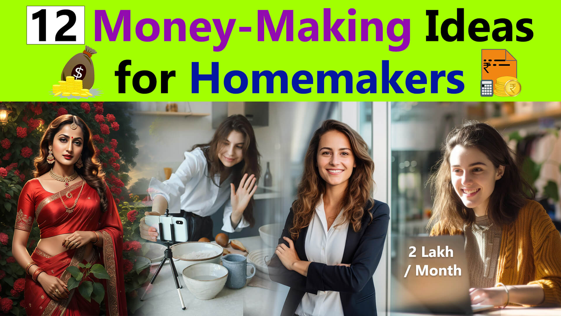 Read more about the article 12 Money-Making Ideas for Homemakers